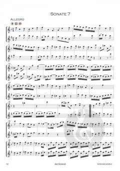 16 Sonaten - Band 2 von Giuseppe Sammartini 