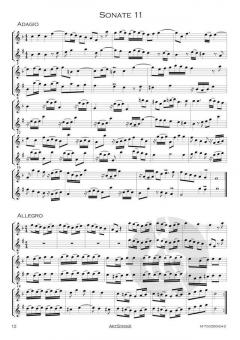 16 Sonaten - Band 3 von Giuseppe Sammartini 