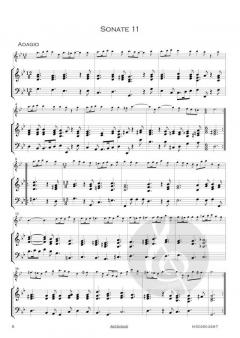 12 Sonaten op. 2 - Band 4 (Sonaten 10-12) von Benedetto Marcello 