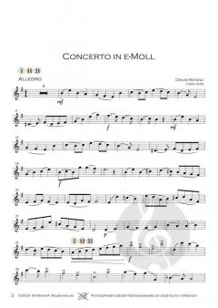 Concerto in e-Moll op. 35 von Oskar Rieding 