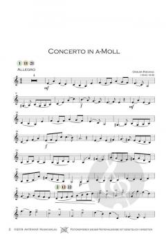 Concerto in a-Moll op. 35 von Oskar Rieding 