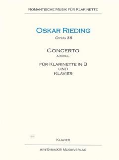 Concerto in a-Moll op. 35 von Oskar Rieding 
