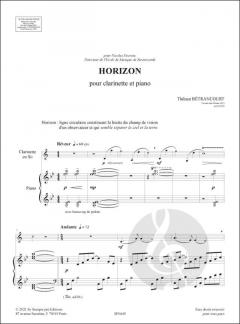 Horizon von Thibaut Bétrancourt 