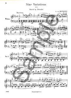 Variations Book 2 von Ludwig van Beethoven 