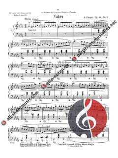 Waltzes For The Piano von Frédéric Chopin 