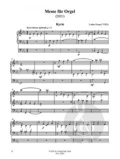 Messe für Orgel von Lothar Graap im Alle Noten Shop kaufen