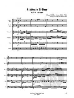 Sämtliche Sinfonien 36: Sinfonien Nr. 98, 99 & 100 von Johann Melchior Molter 