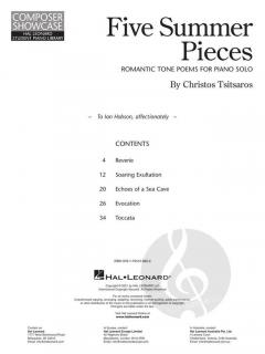 5 Summer Pieces von Christos Tsitsaros 