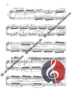 Two Part Inventions For The Piano von Johann Sebastian Bach 
