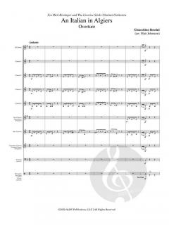 Overture to An Italian in Algiers von Gioacchino Rossini 