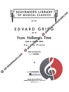 From Holbergs Time Op. 40 von Edvard Grieg 