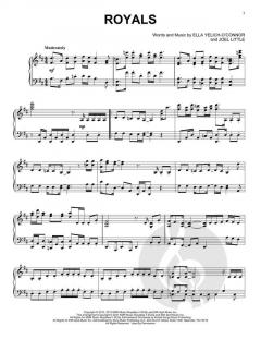Royals [Classical version] von Joel Little (Download) 