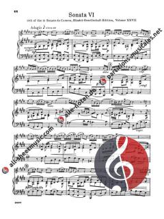 6 Sonatas von Georg Friedrich Händel 