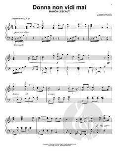 Donna Non Vidi Mai von Giacomo Puccini (Download) 