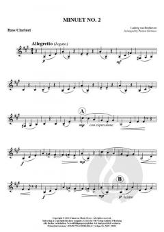 Menuett Nr. 2 von Ludwig van Beethoven 
