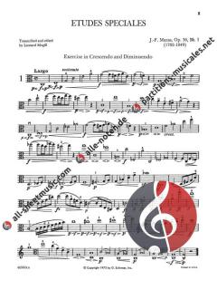 Etudes Speciales op. 36 Book 1 von Jacques-Féréol Mazas 