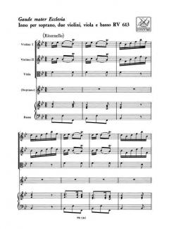 Gaude Mater Ecclesia Inno RV613 (Antonio Vivaldi) 