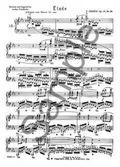 Etude Op.10 No.12 C Minor von Frédéric Chopin 