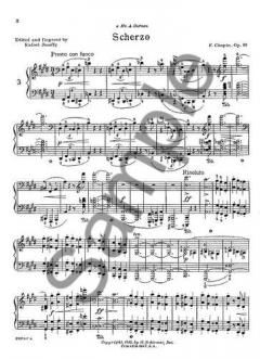 Scherzo In C Sharp Minor Op.39 von Frédéric Chopin 