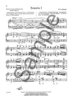 Sonata No.1 In F Major K332 Piano von Wolfgang Amadeus Mozart 