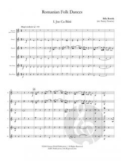 Romanian Folk Dances von Béla Bartók 