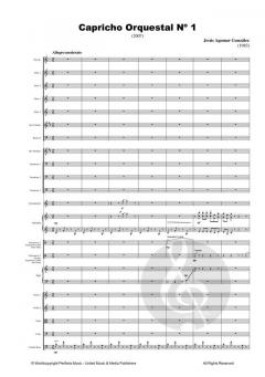 Capricho Orquestal No. 1 von Jesús Agomar González 