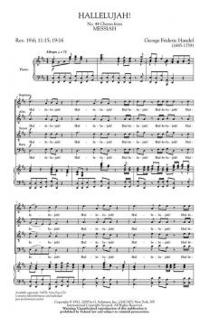 Hallelujah Chorus von Georg Friedrich Händel (Download) 