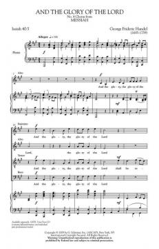 And The Glory Of The Lord (Georg Friedrich Händel) 
