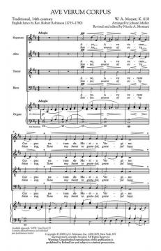 Ave Verum Corpus Organ (W.A. Mozart) 