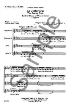 As Costureiras The Sewing Girls (Hector Villa-Lobos) 