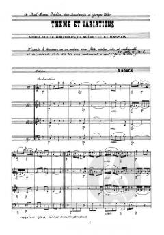 Thème et Variations von Wolfgang Amadeus Mozart 