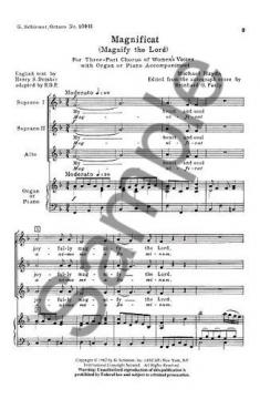 Magnificat Magnify The Lord (Johann Michael Haydn) 