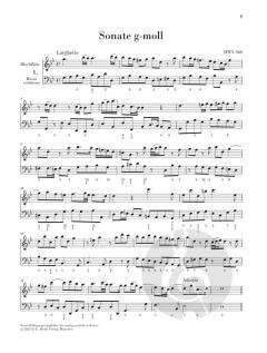 6 Blockflötensonaten von Georg Friedrich Händel 