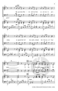O For a Thousand Tongues to Sing von John A. Behnke (Download) 