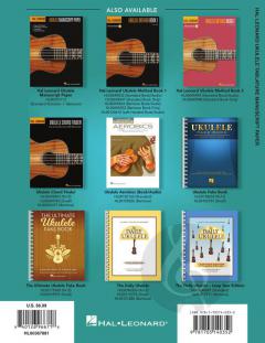 Hal Leonard Ukulele Tablature Manuscript Paper 