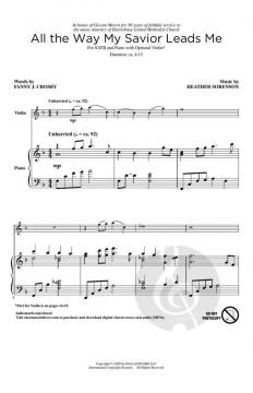 All the Way My Savior Leads Me von Heather Sorenson (Download) 
