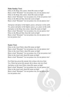 Let Our Praises Rise An Introit for All Seasons von Philip M. Hayden (Download) 