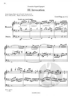 Vier Orgelstücke op.12 von Gustaf Hägg im Alle Noten Shop kaufen