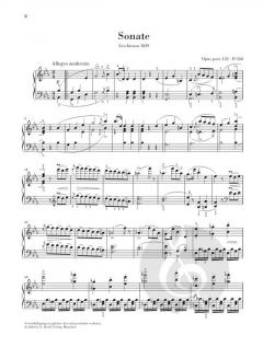 Klaviersonate in Es-dur op. post. 122 D 568 von Franz Schubert im Alle Noten Shop kaufen