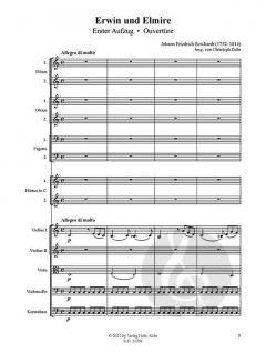 Ouvertüre zu 'Erwin und Elmire' von Johann Friedrich Reichardt 