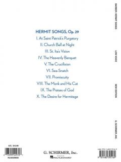 Hermit Songs von Samuel Barber 