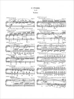 12 Studies Op.10 von Frédéric Chopin 