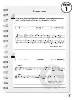 Cuadernos de audición - 2 Grado profesional 