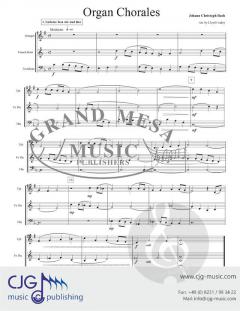 Organ Chorales von Johann Christoph Bach 