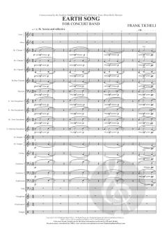 Earth Song von Frank Ticheli 