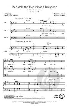 Rudolph, the Red-Nosed Reindeer von Johnny Marks (Download) 