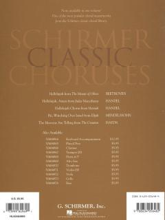 Schirmer Classic Choruses Alto Sax (Stan Pethel) 
