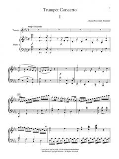 Trumpet Concerto Hummel (Johann Nepomuk Hummel) 