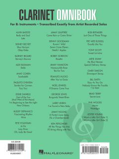 Clarinet Omnibook for B-flat Instruments 