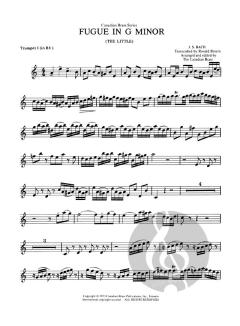 Fugue in G minor von Canadian Brass Quintet (Download) 